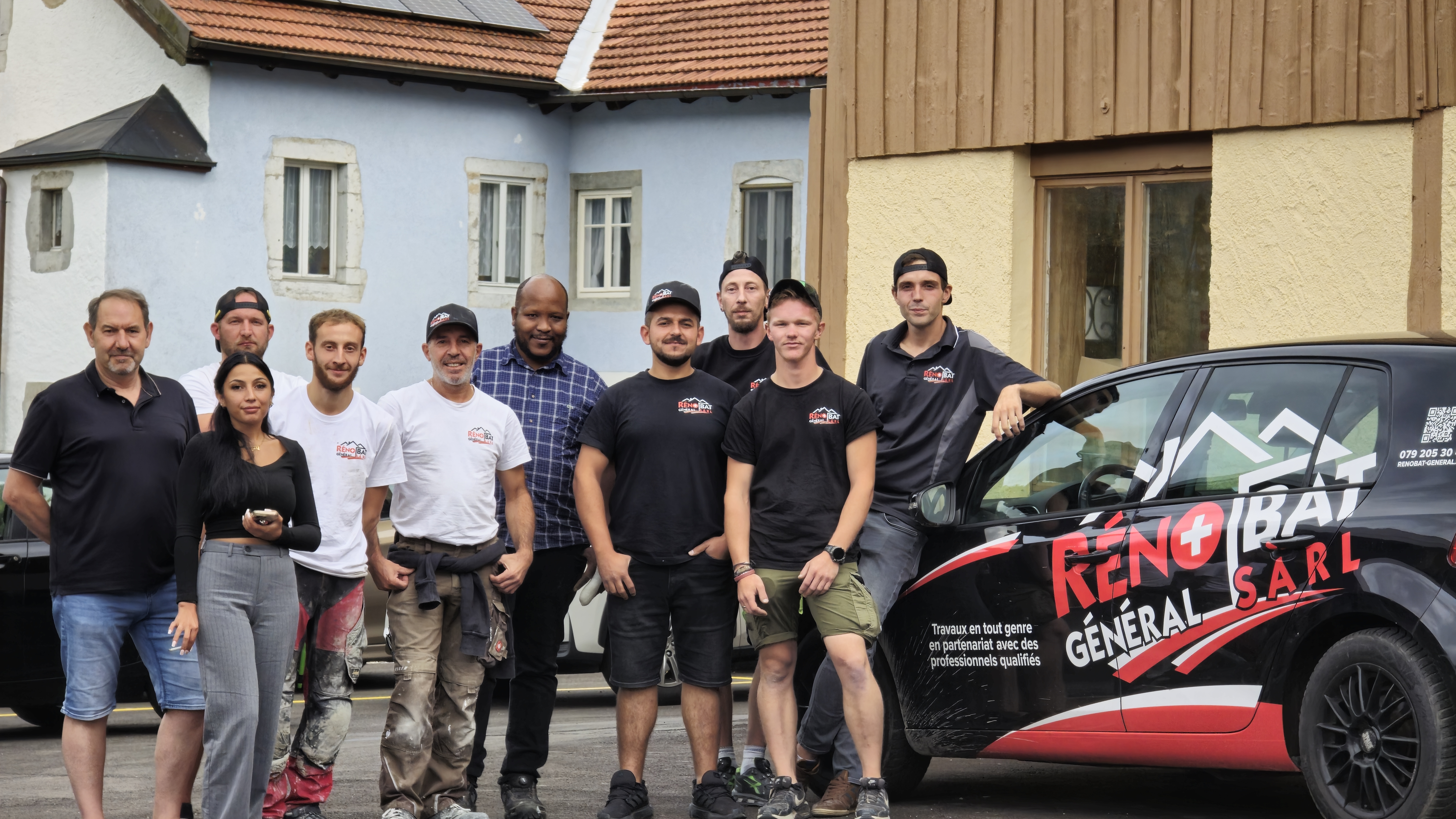 Photo de groupe de l'entreprise