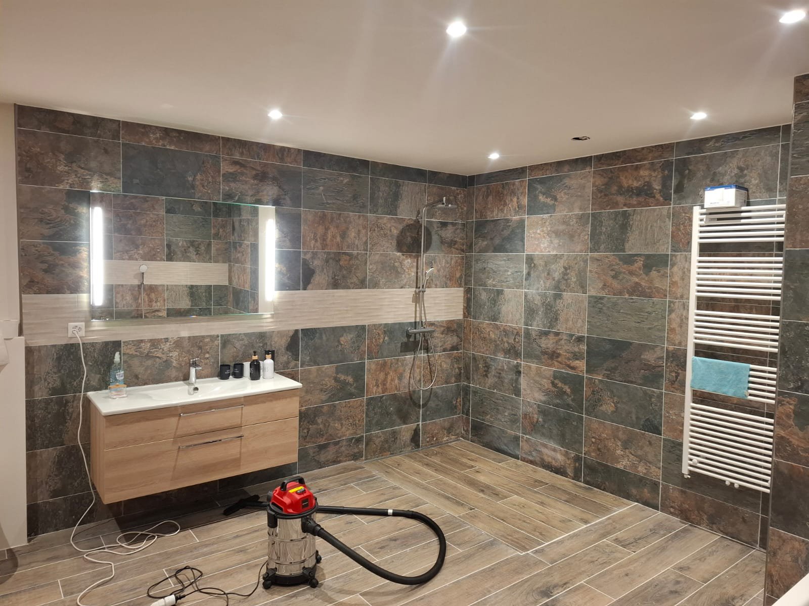 Salle de bain terminée
