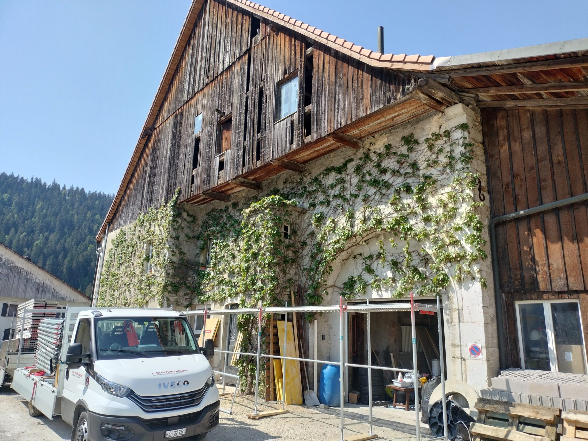 Facade dépôt